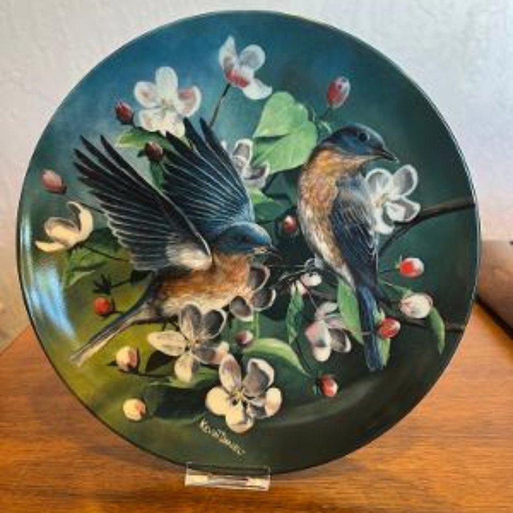 VINTAGE THE BLUEBIRD by Kevin Daniel-Knowles Plate 1986